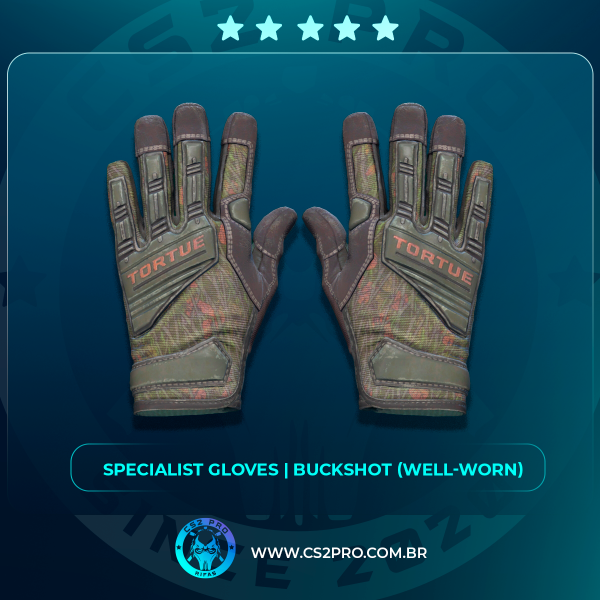 #2806 ★ Specialist Gloves | Buckshot